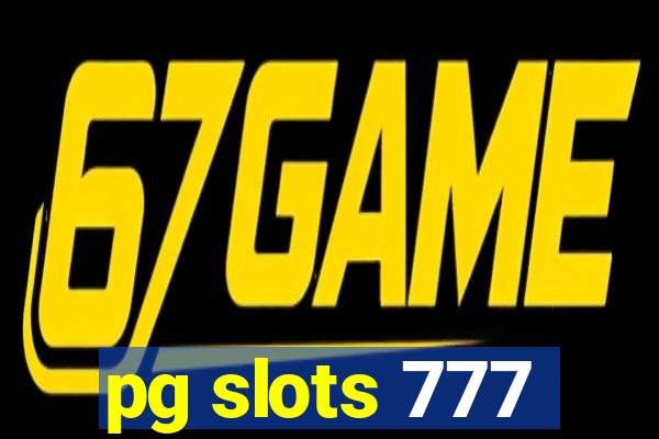 pg slots 777