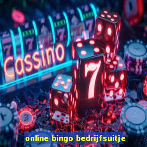 online bingo bedrijfsuitje