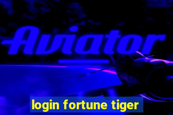 login fortune tiger