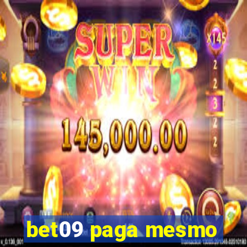 bet09 paga mesmo