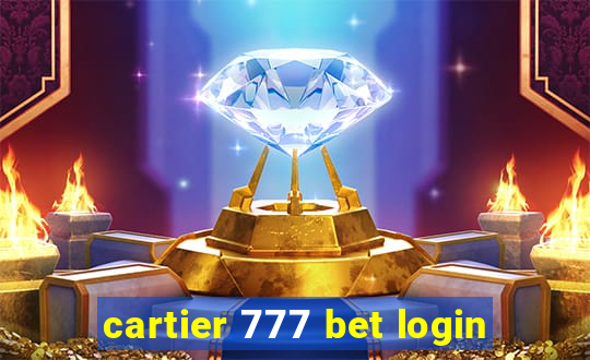 cartier 777 bet login