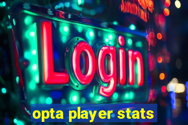 opta player stats