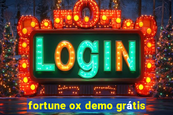 fortune ox demo grátis