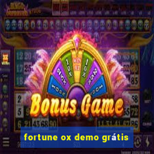 fortune ox demo grátis