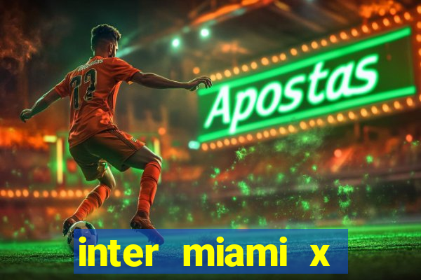 inter miami x cincinnati palpite