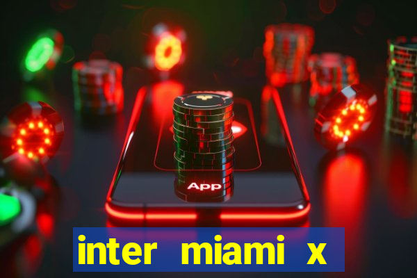 inter miami x cincinnati palpite