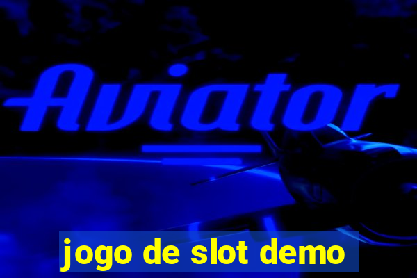 jogo de slot demo