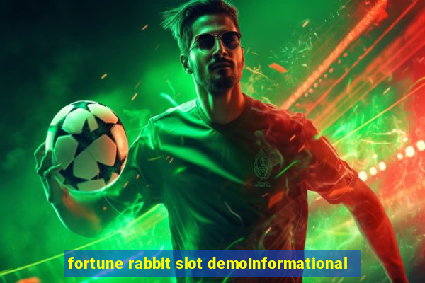 fortune rabbit slot demoInformational