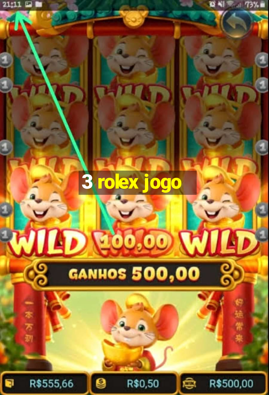 3 rolex jogo