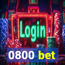 0800 bet