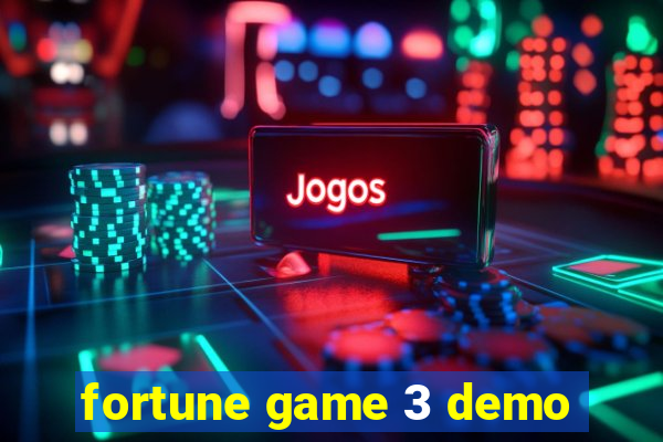 fortune game 3 demo