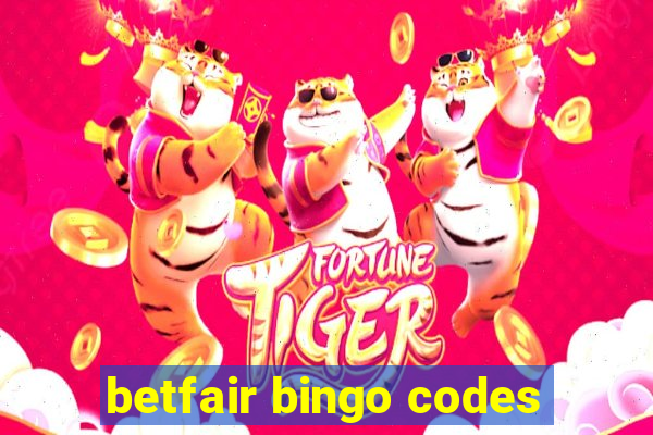 betfair bingo codes