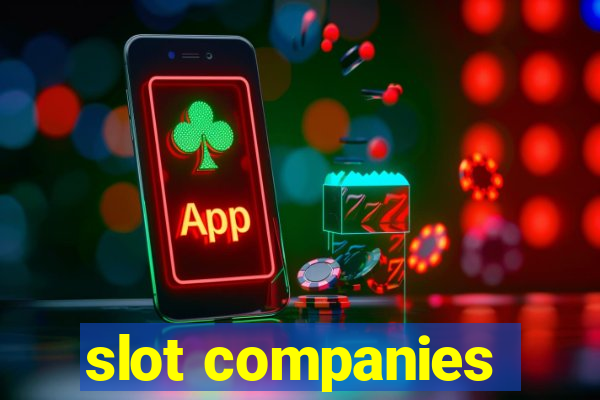 slot companies