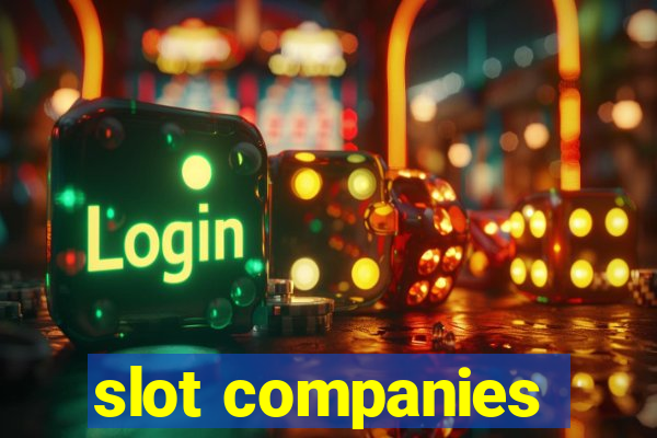 slot companies