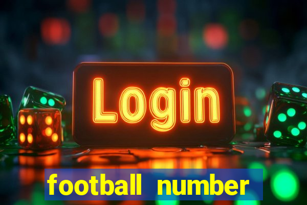 football number necklaces gold