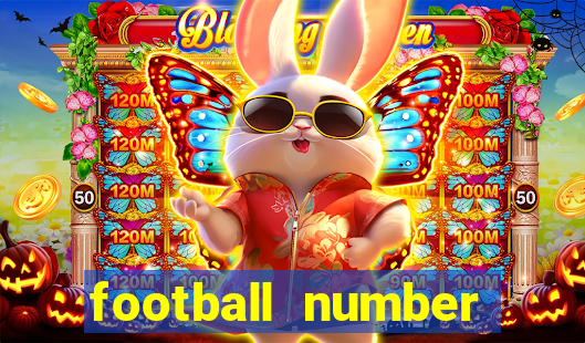 football number necklaces gold