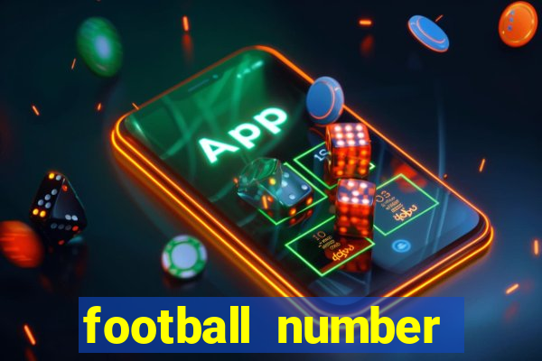 football number necklaces gold