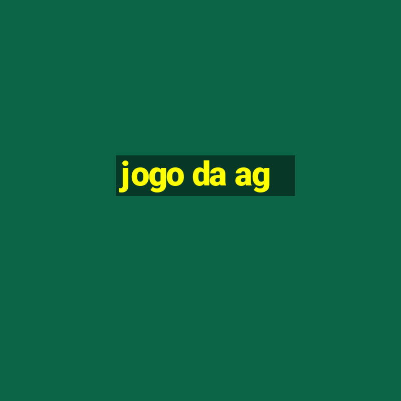 jogo da ag