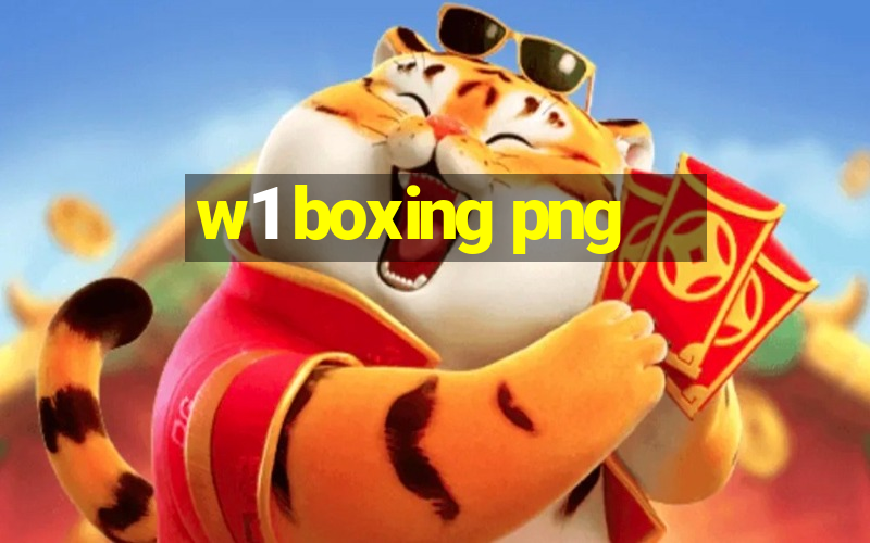 w1 boxing png