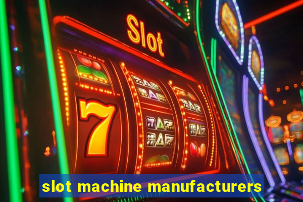 slot machine manufacturers