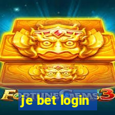 je bet login