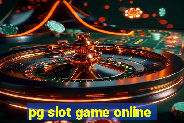 pg slot game online