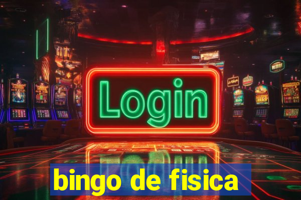 bingo de fisica