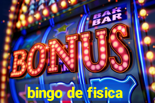 bingo de fisica