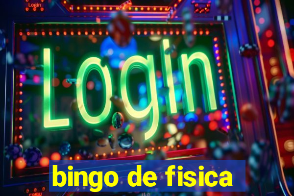 bingo de fisica