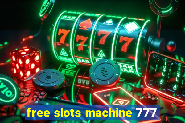 free slots machine 777