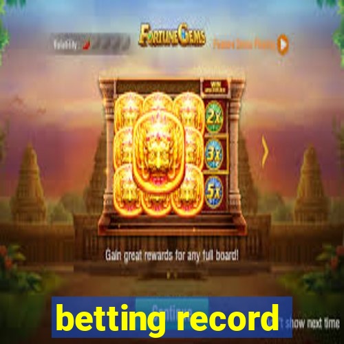 betting record