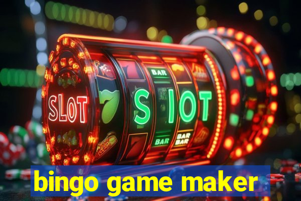 bingo game maker