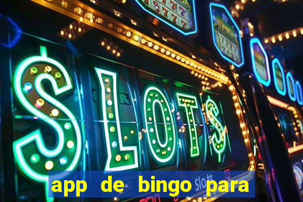 app de bingo para ganar dinero real