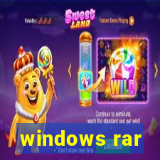 windows rar