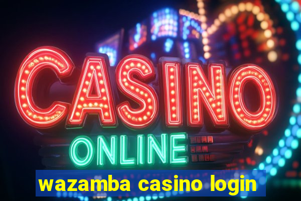 wazamba casino login