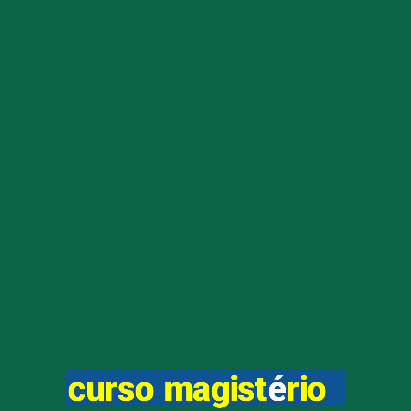 curso magistério