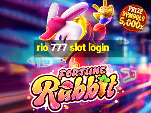 rio 777 slot login