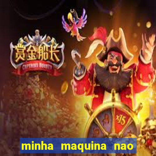 minha maquina nao quer jogar água fora