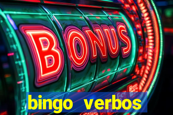 bingo verbos irregulares ingles