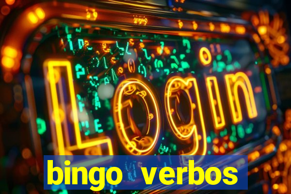 bingo verbos irregulares ingles