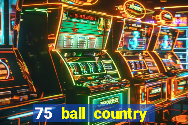 75 ball country road bingo