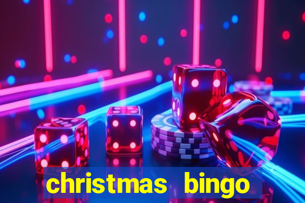 christmas bingo card generator