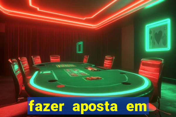 fazer aposta em jogos de futebol