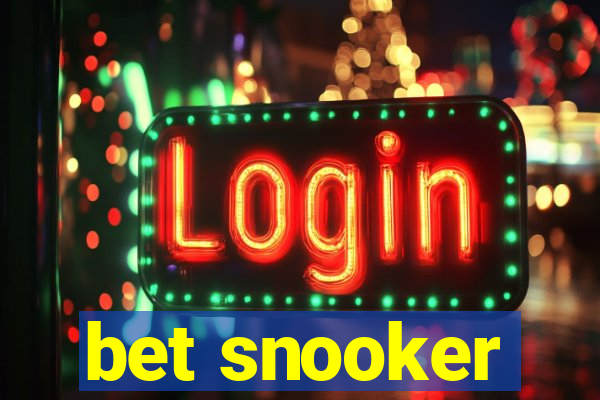 bet snooker