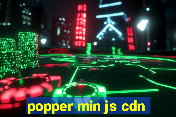 popper min js cdn