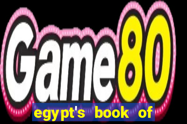 egypt's book of mystery slot demo