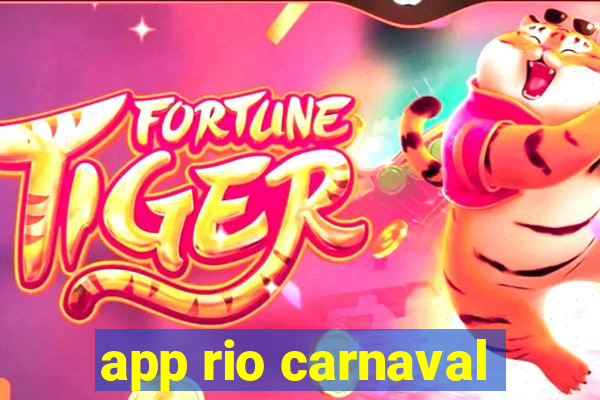 app rio carnaval