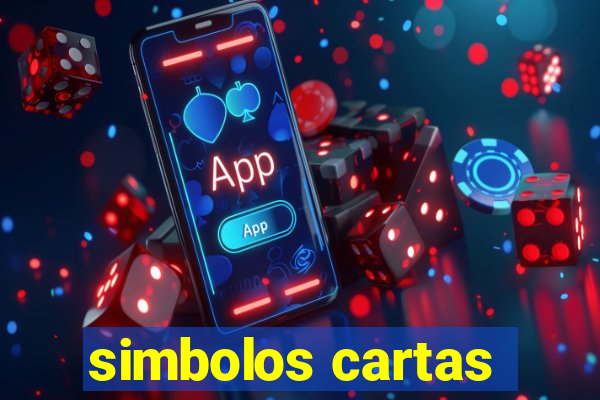 simbolos cartas