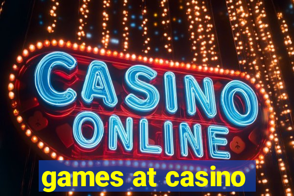 games at casino