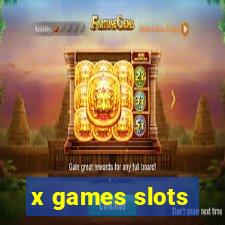 x games slots